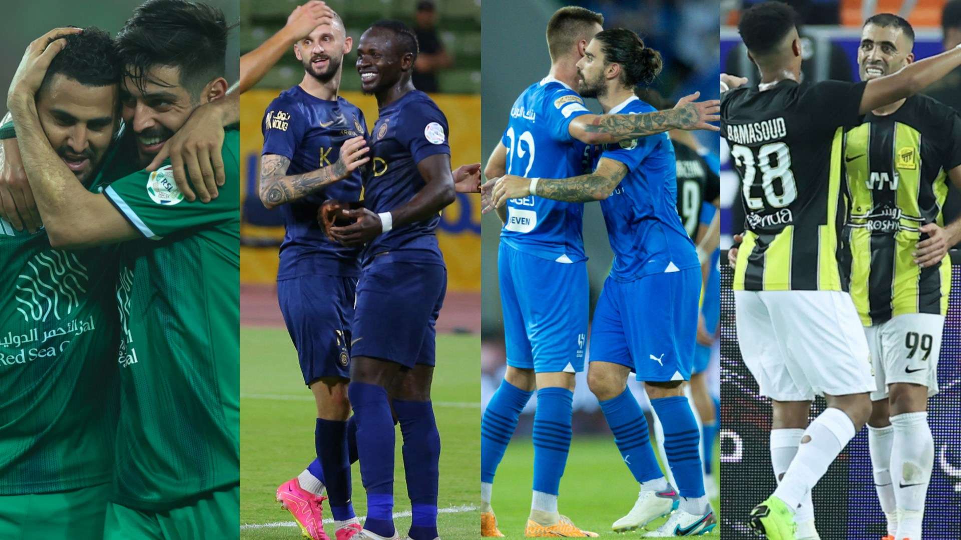 Al Ahli - Al Nassr - Al Hilal - Al Ittihad