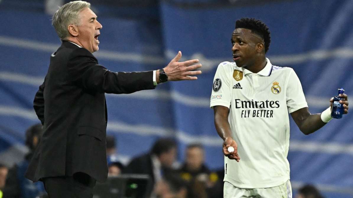 ancelotti vinicius