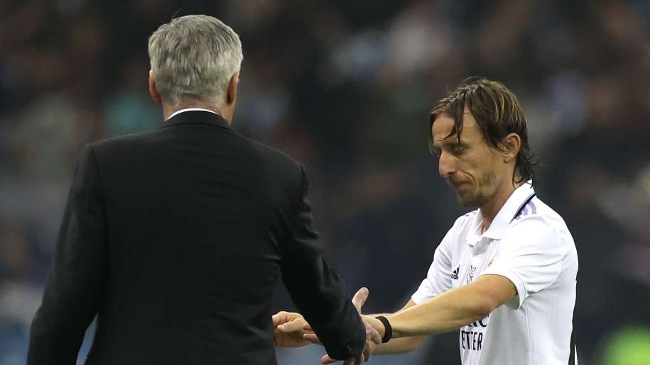 Ancelotti Modric