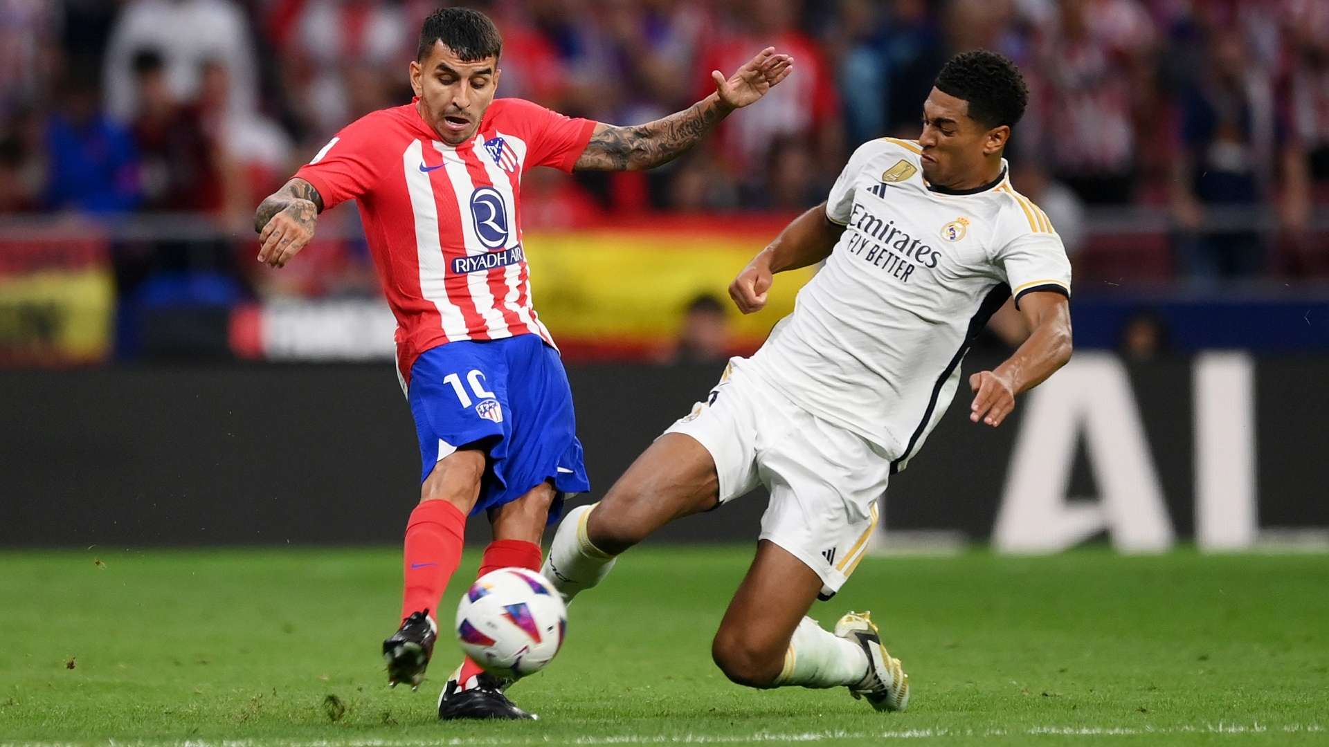 Ángel Correa Jude Bellingham Atlético de Madrid Real Madrid LaLiga 2023-24