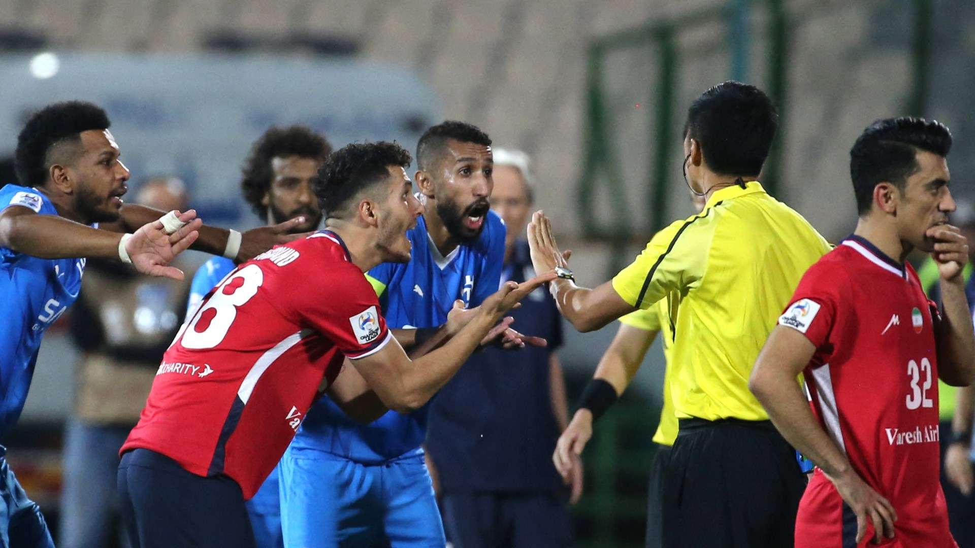 Salman Al Faraj - Hilal - Nasssaji Red card 2023-2024