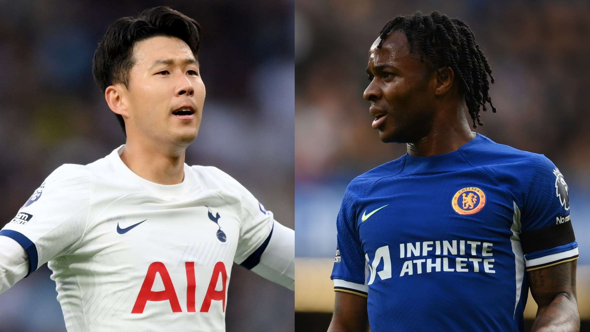 Heung-min Son Raheem Sterling Tottenham Chelsea