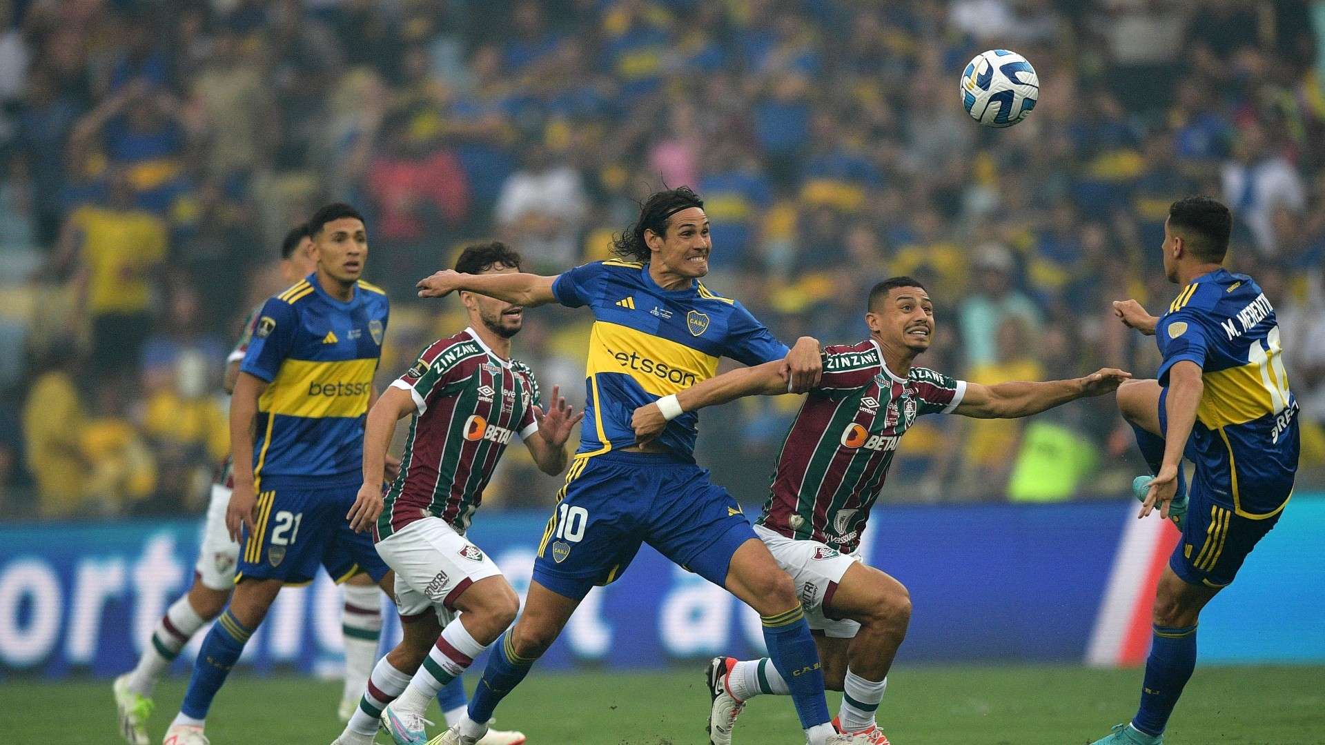 Edinson Cavani Boca Fluminense Final Copa Libertadores 04112023