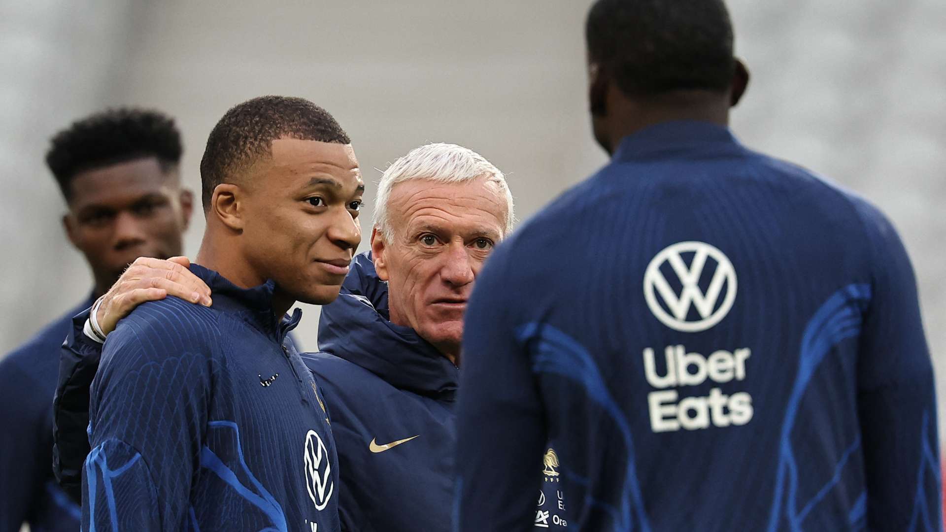 Kylian Mbappe Didier Deschamps France