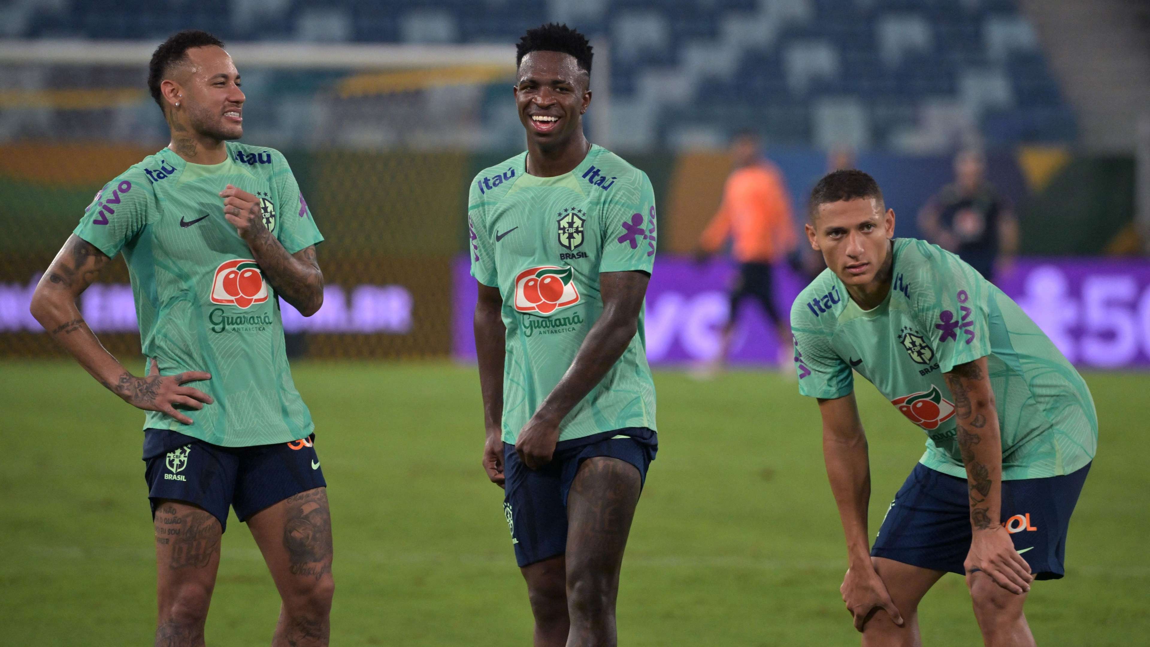 Neymar, Vinicius, Richarlison Brazil 2023