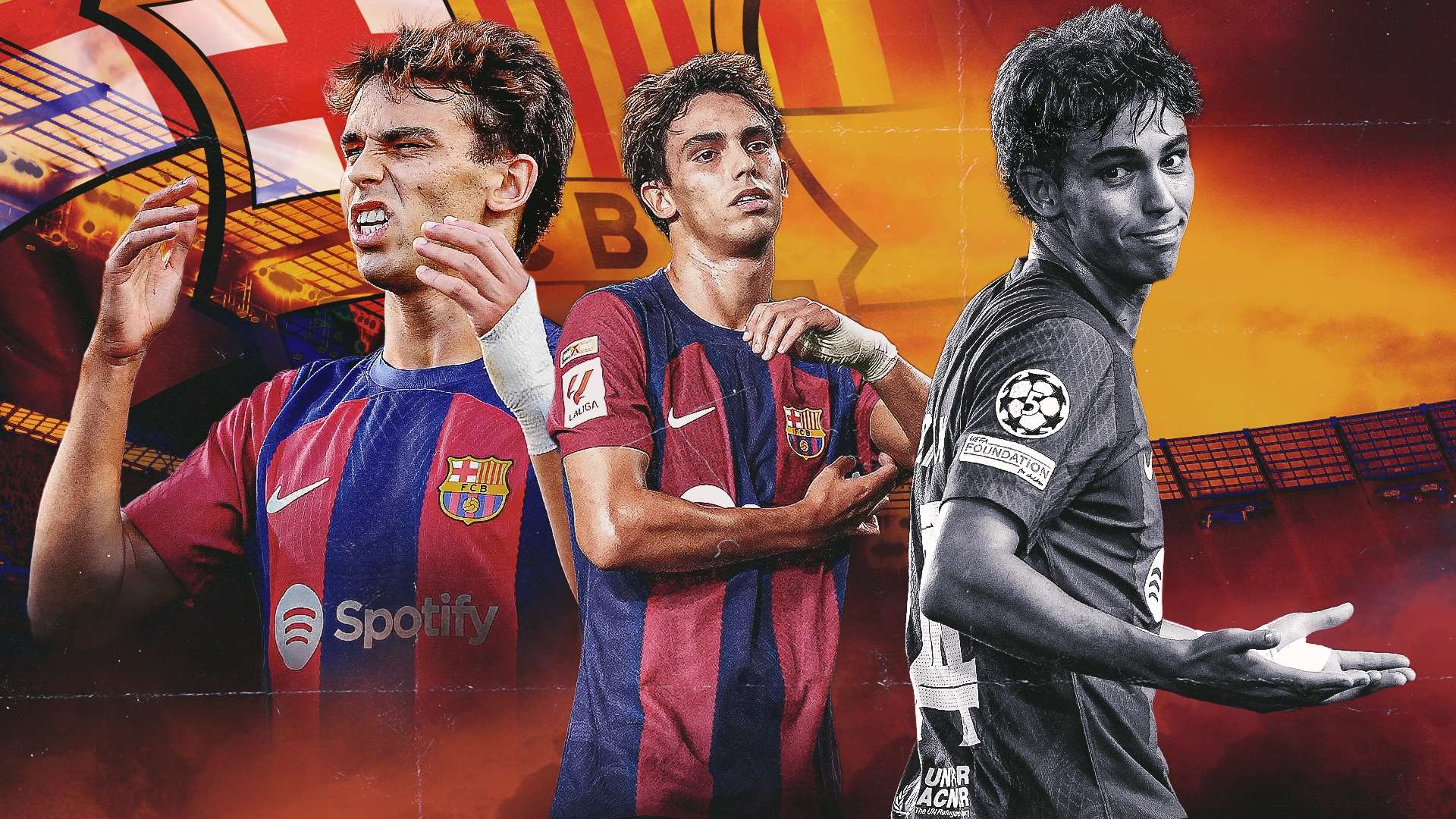 Joao Felix Barcelona fight GFX