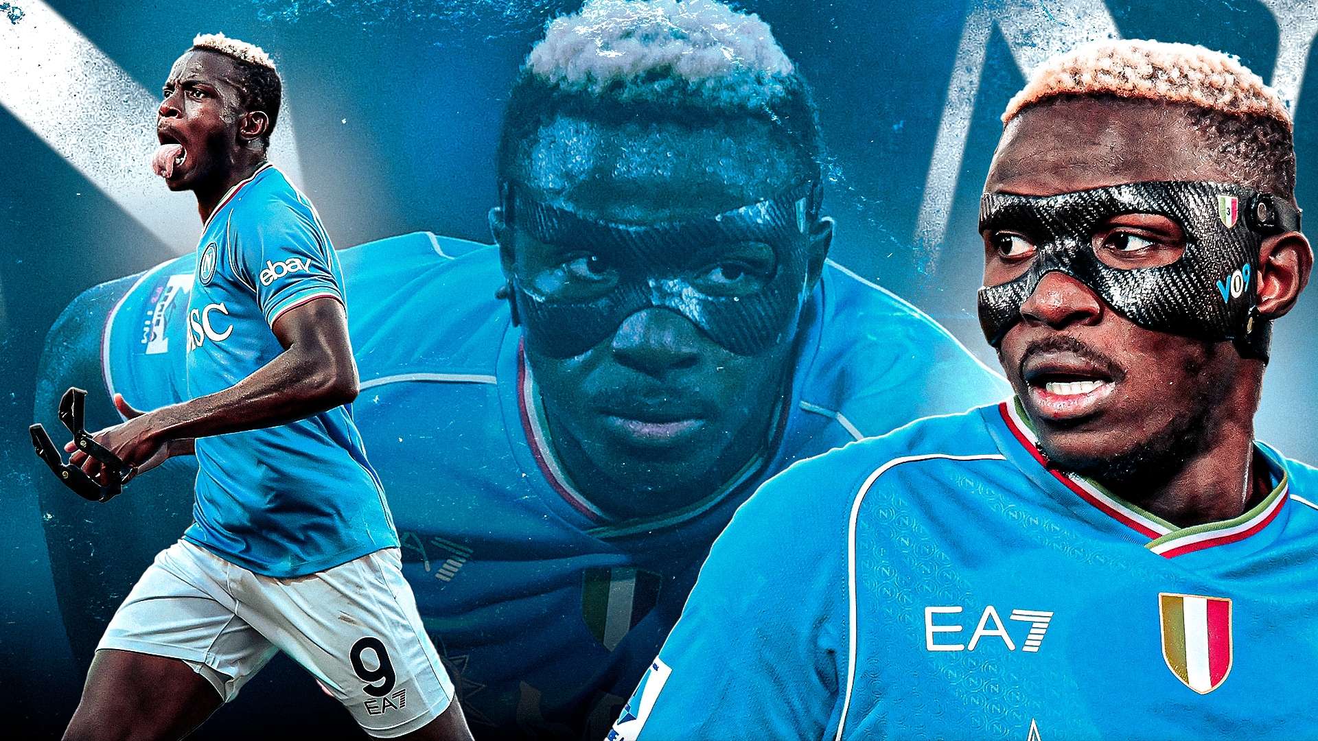 Victor Osimhen Napoli GFX