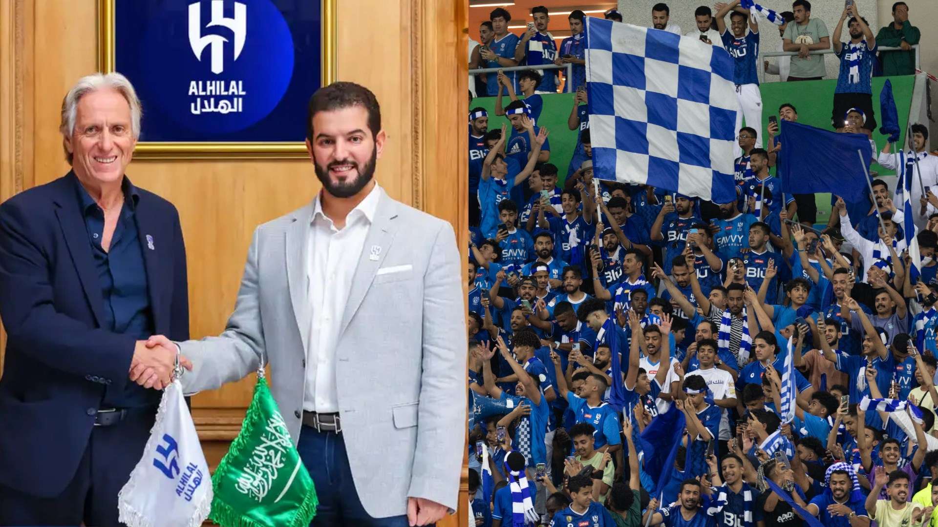 fahad bin nafel - jorge jesus - al hilal fans