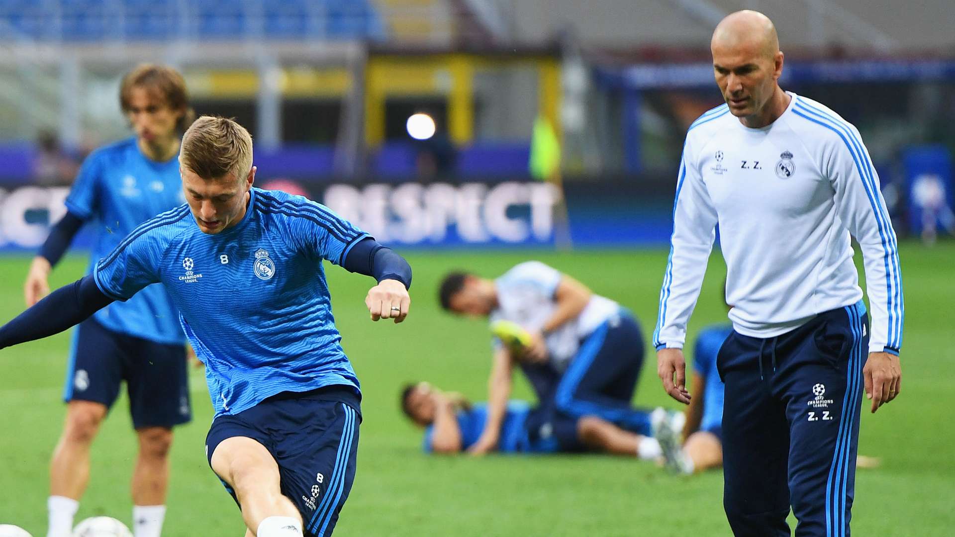 Kroos Zidane Real Madrid