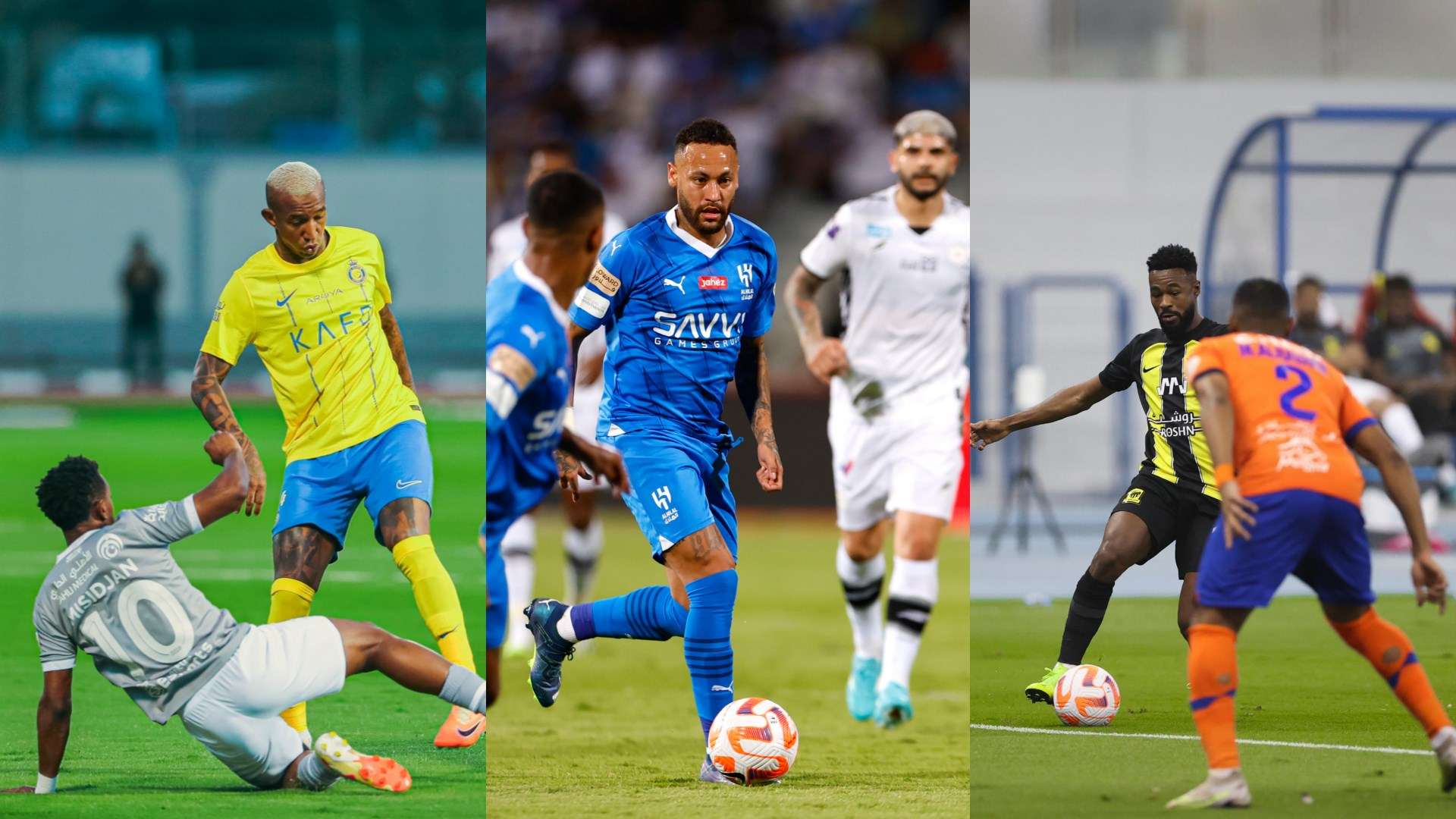 Al Ittihad vs Al Fayha - Al Nassr vs Al Tai - Al Hilal vs Al Shabab