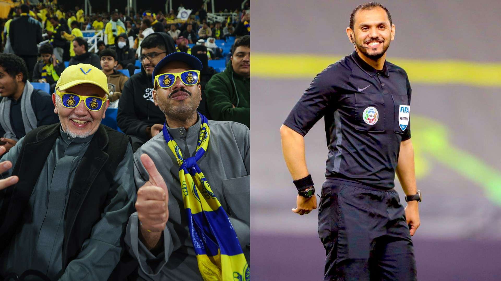 al nassr fans - mohamed al hwaish