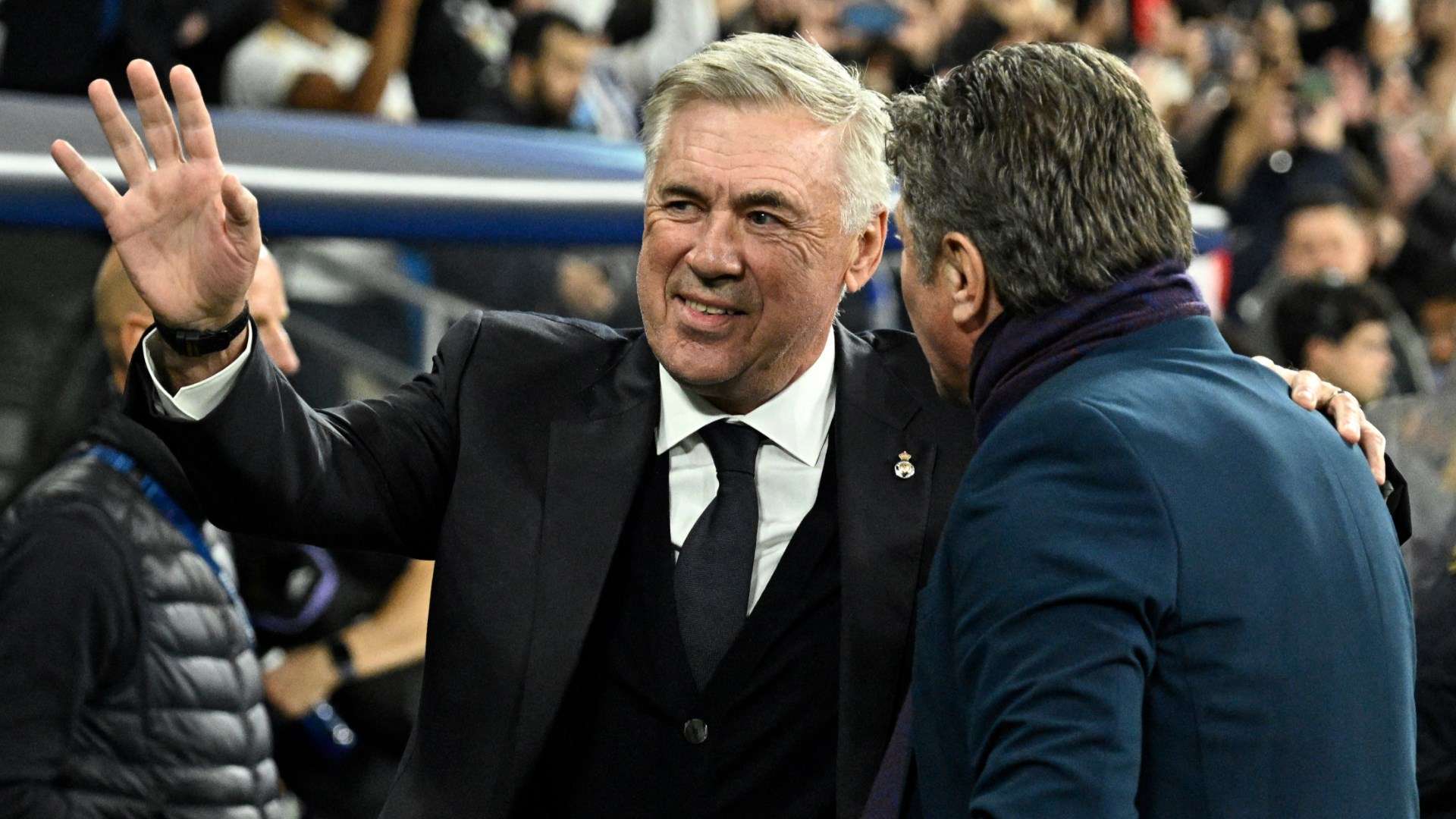 Carlo Ancelotti Walter Mazzarri Real Madrid Napoli 2023-24 Champions League