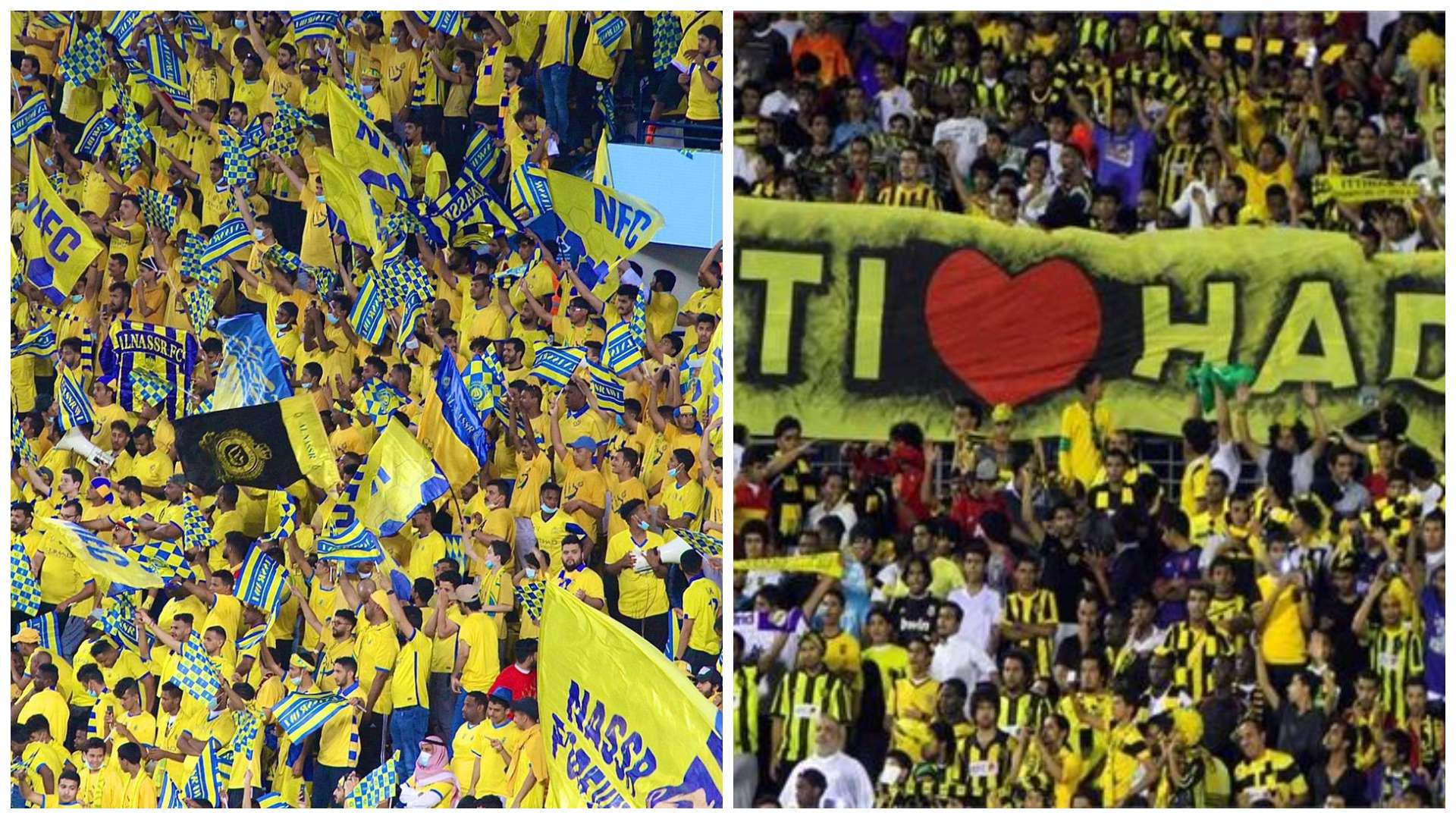 al ittihad fans - al nassr fans