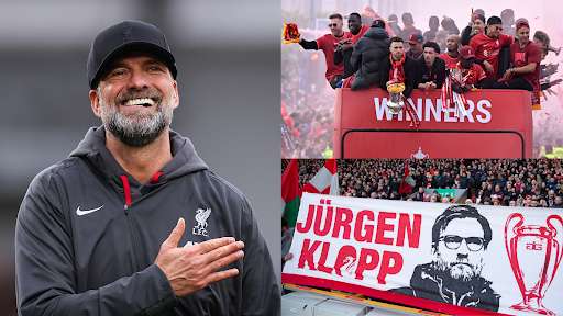 Liverpool Jurgen Klopp Bus Parade