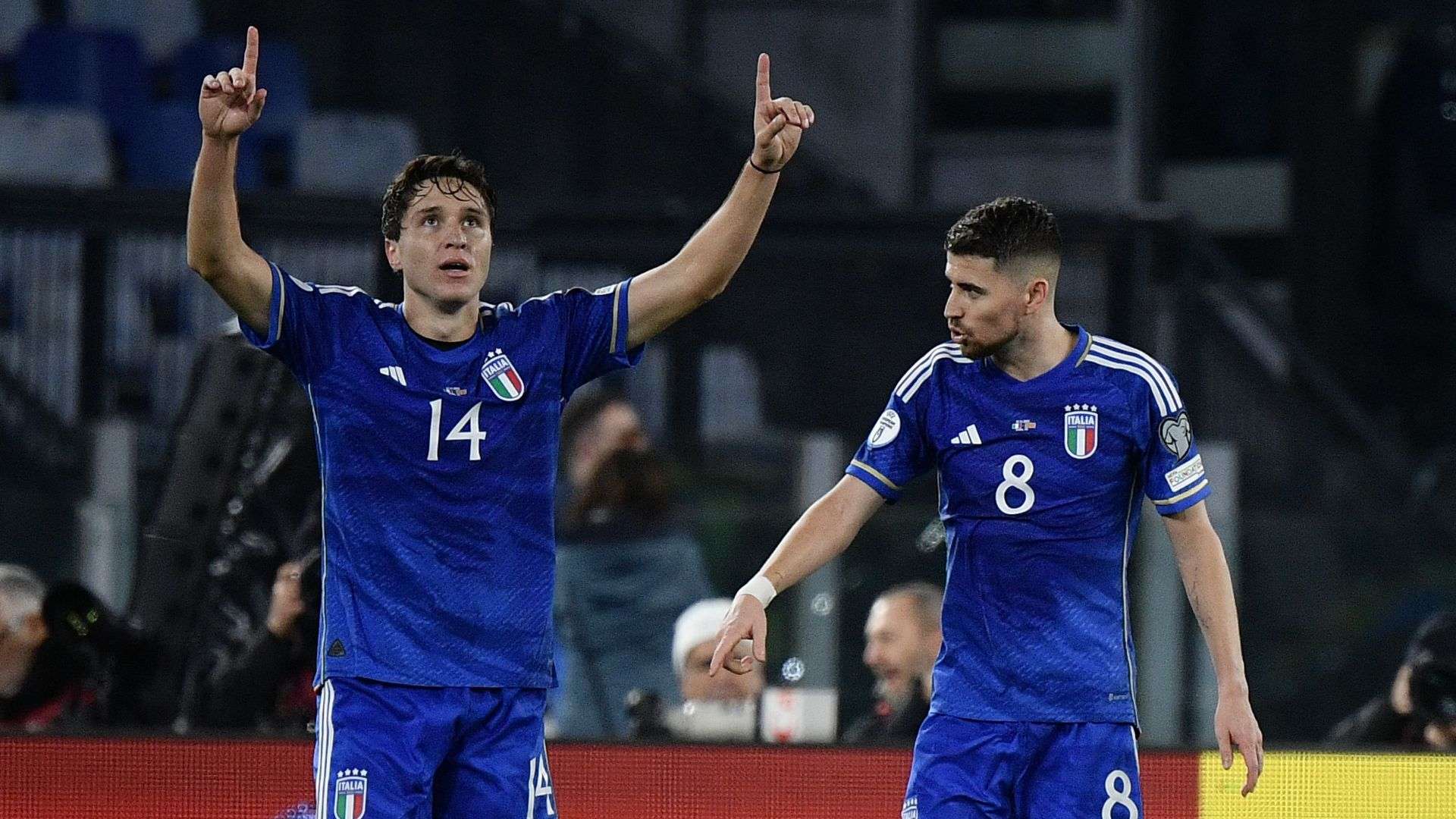 Federico Chiesa Italy North Macedonia UEFA EURO 2024 European qualifier