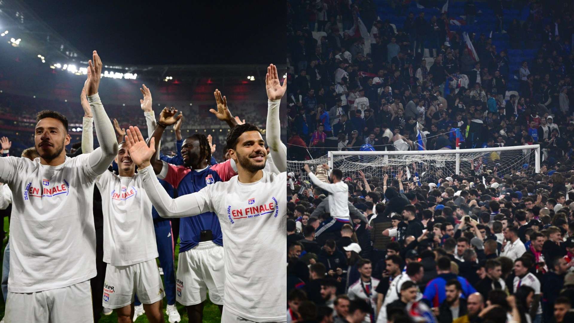 Lyon Fans Coupe de France 2024