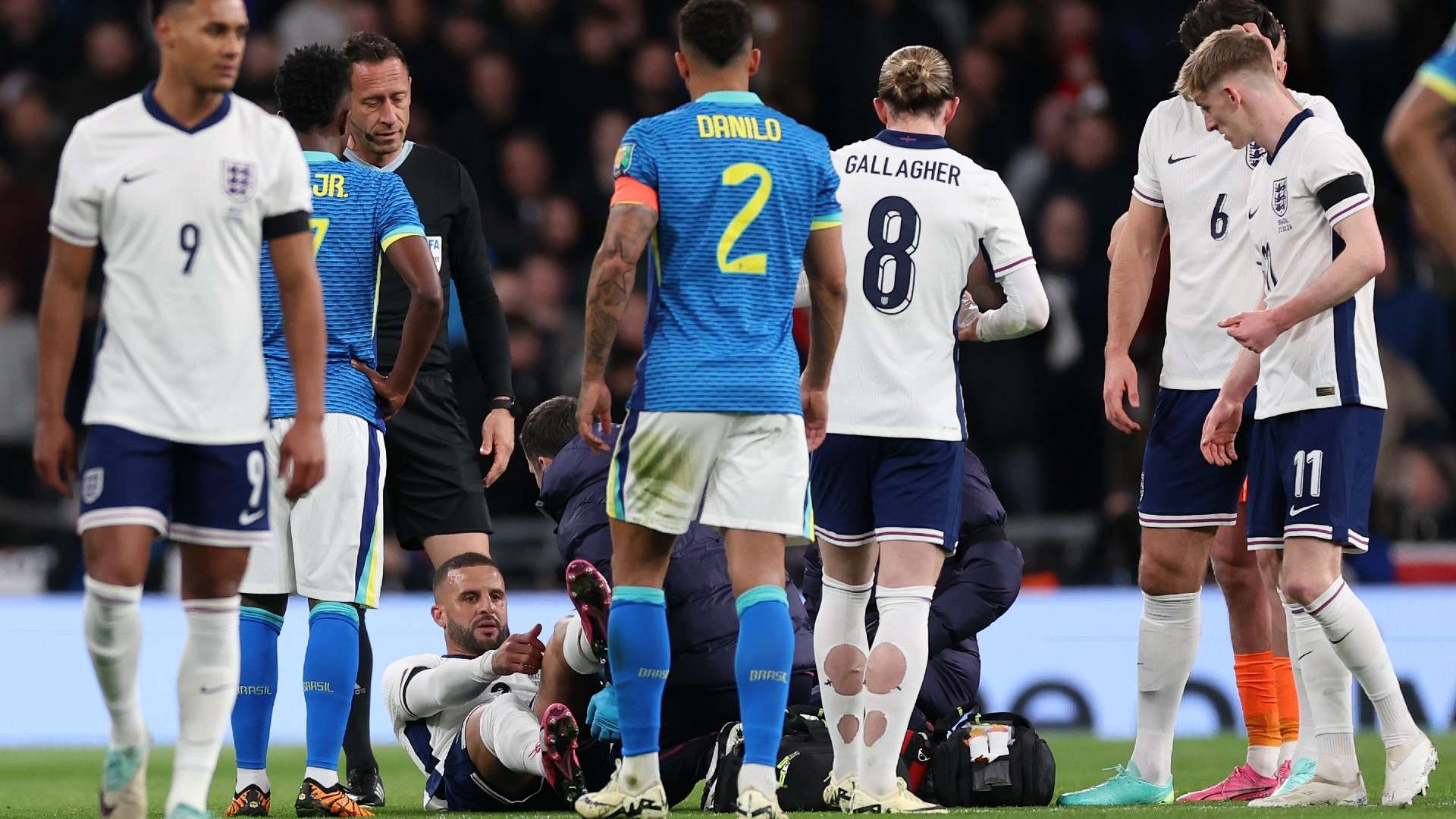 Kyle Walker England injury 2024