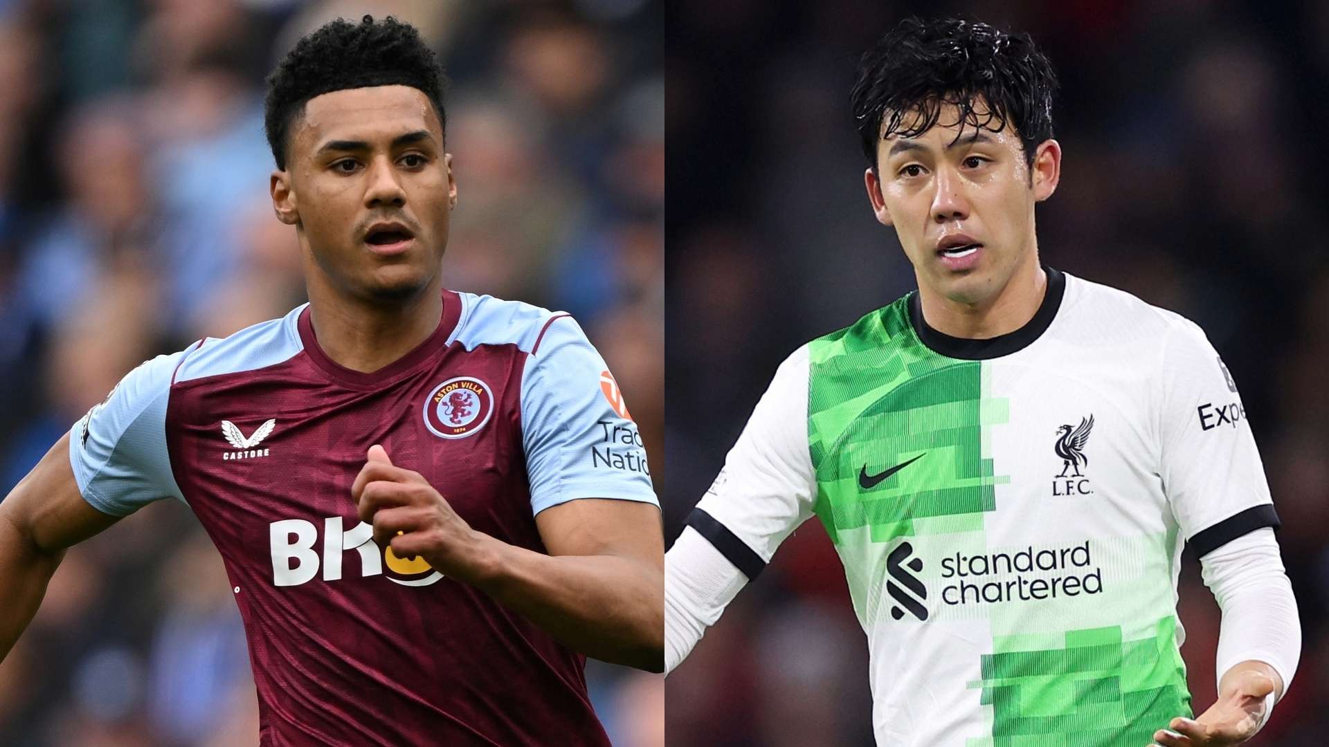 Ollie Watkins Aston Villa Wataru Endo Liverpool