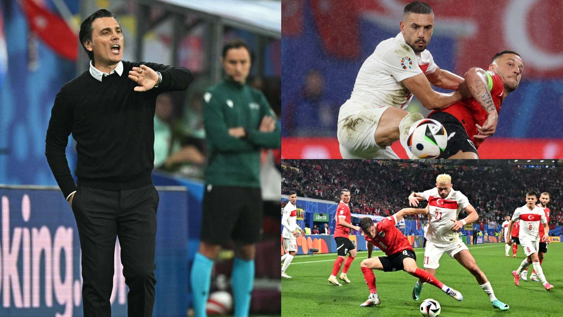 Vincenzo Montella Merih Demiral Turkey Austria Euro 2024