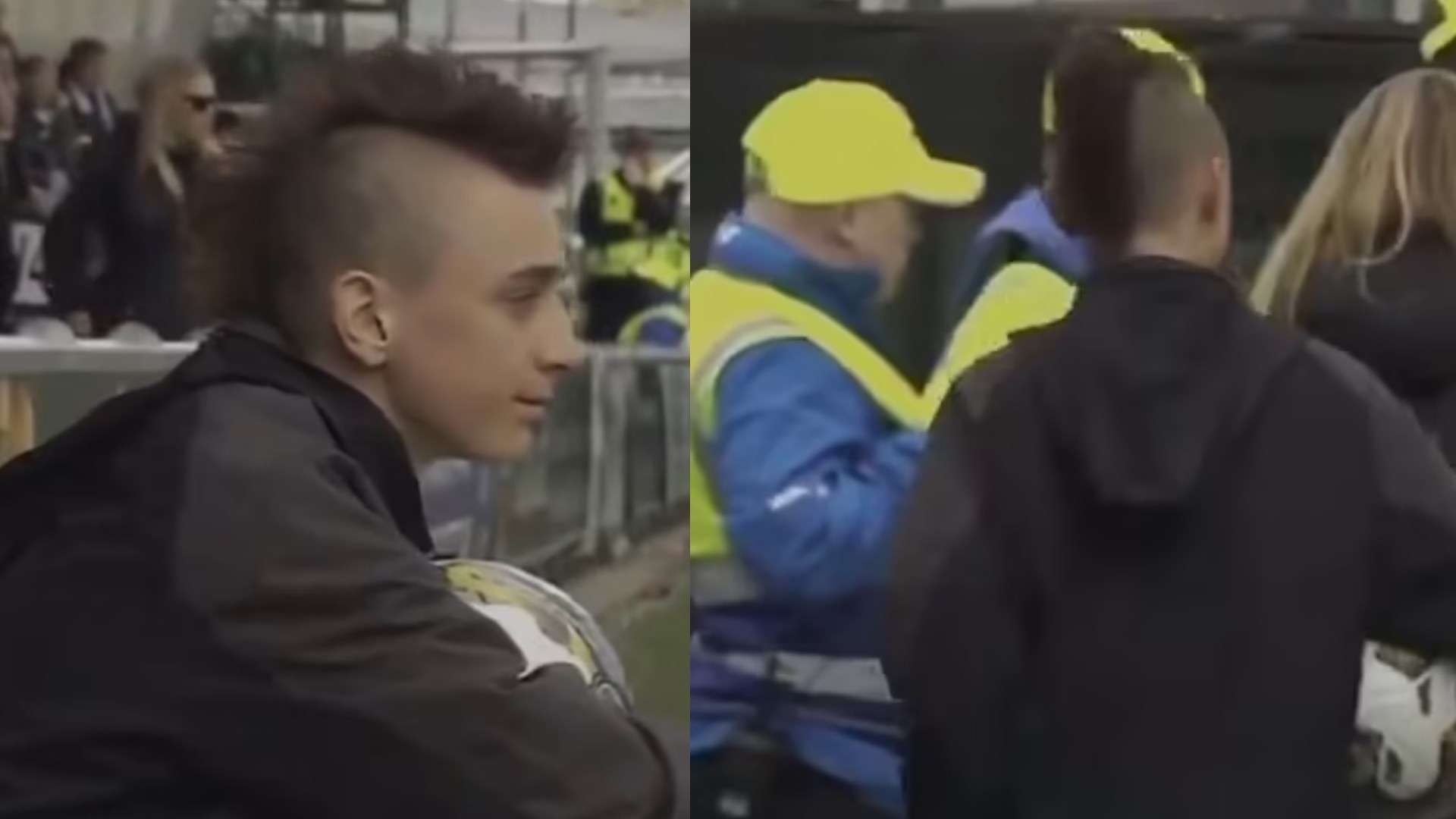 St Mirren ball boy