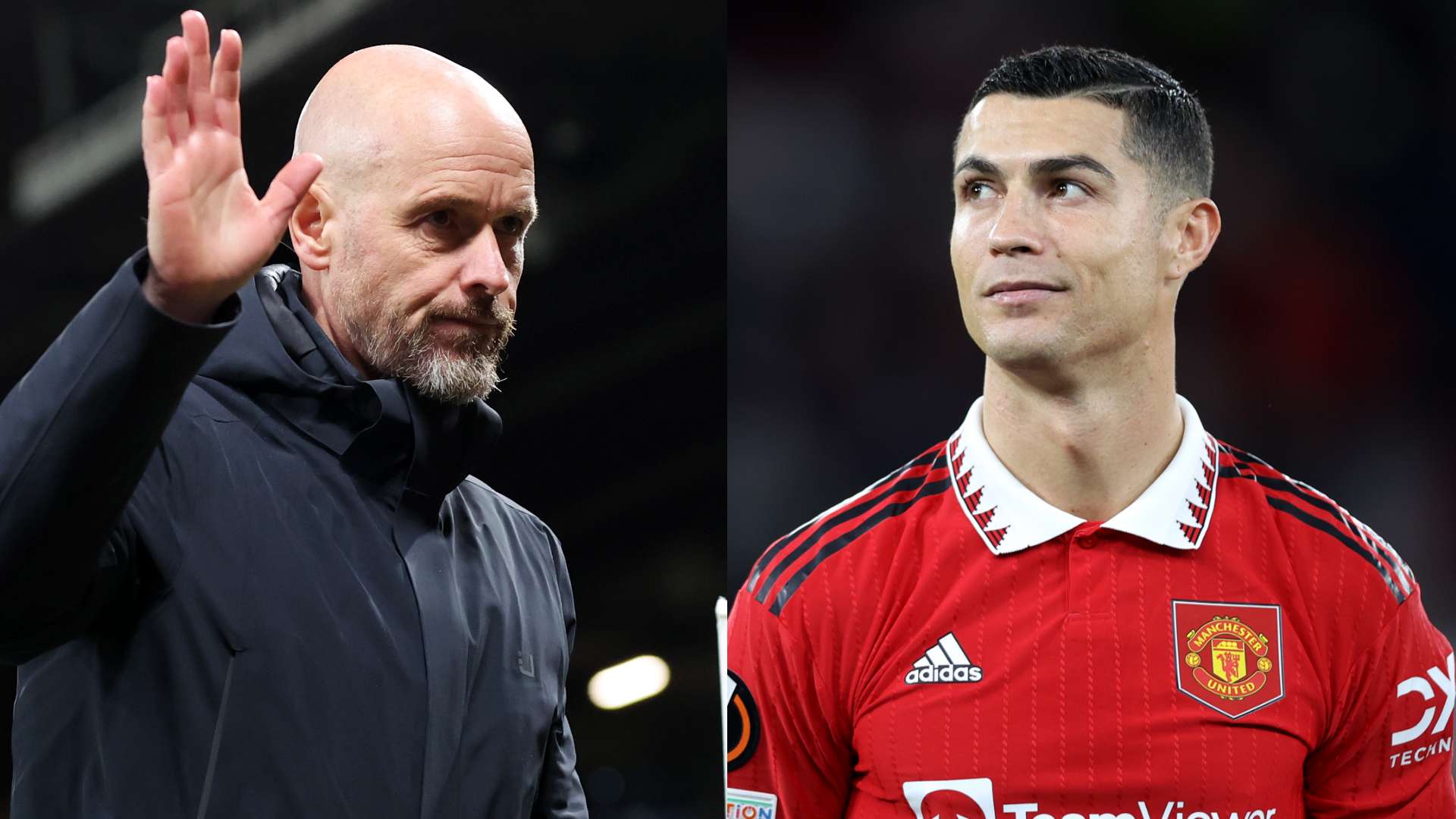 Erik ten Hag Cristiano Ronaldo Manchester United