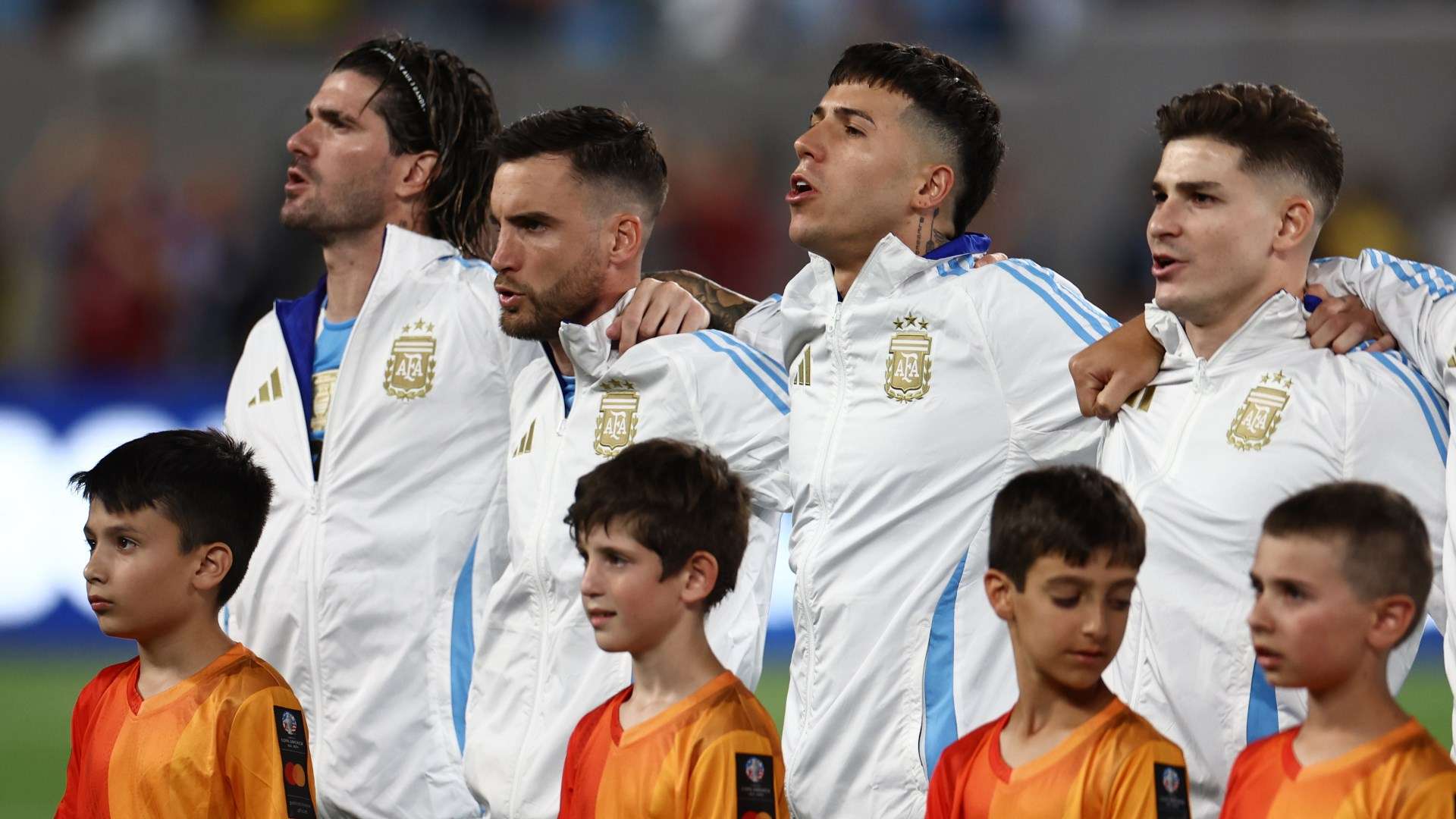 Enzo Fernandez Argentina Copa 2024