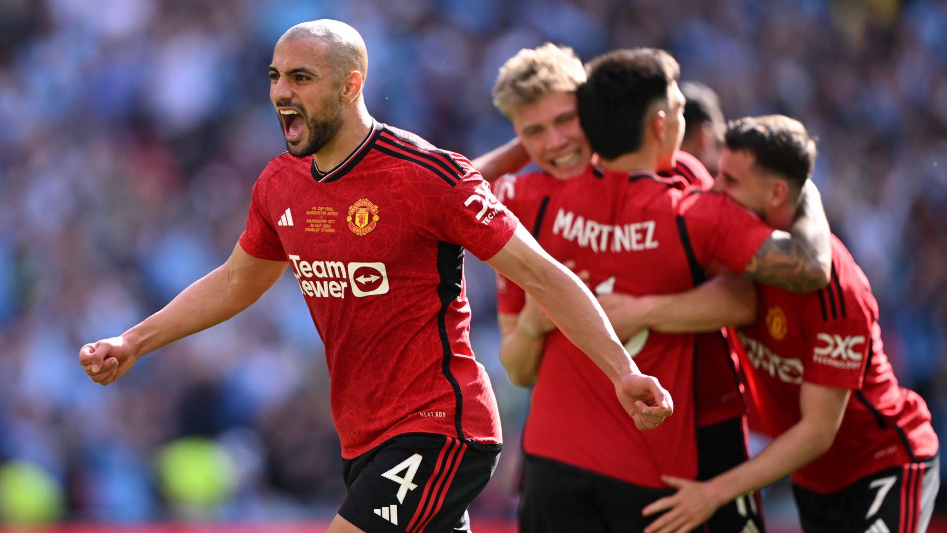 Sofyan Amrabat FA Cup Final