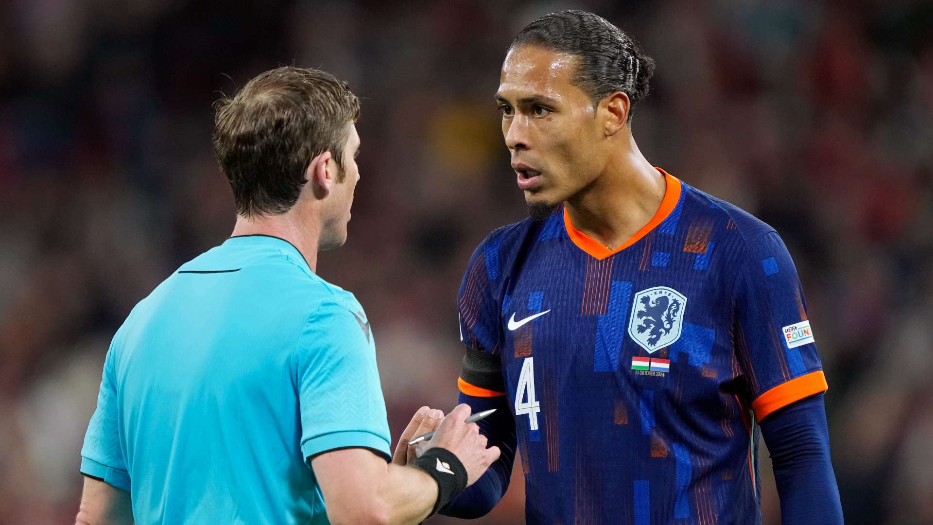 Virgil van Dijk Netherlands 2024