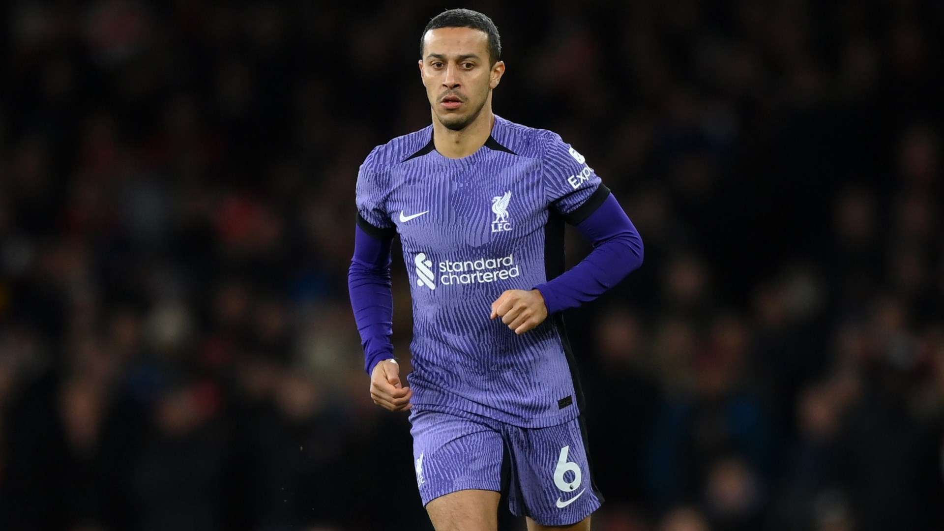 Thiago Alcantara Liverpool Arsenal Premier League 2023-24