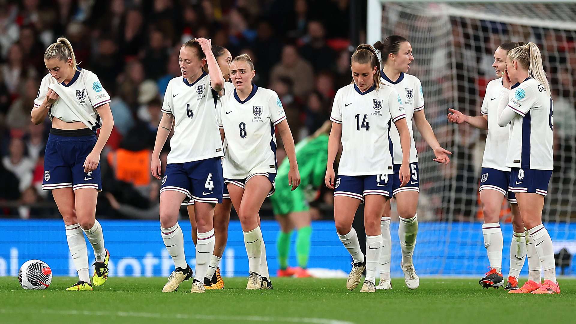 England women Sweden 2024