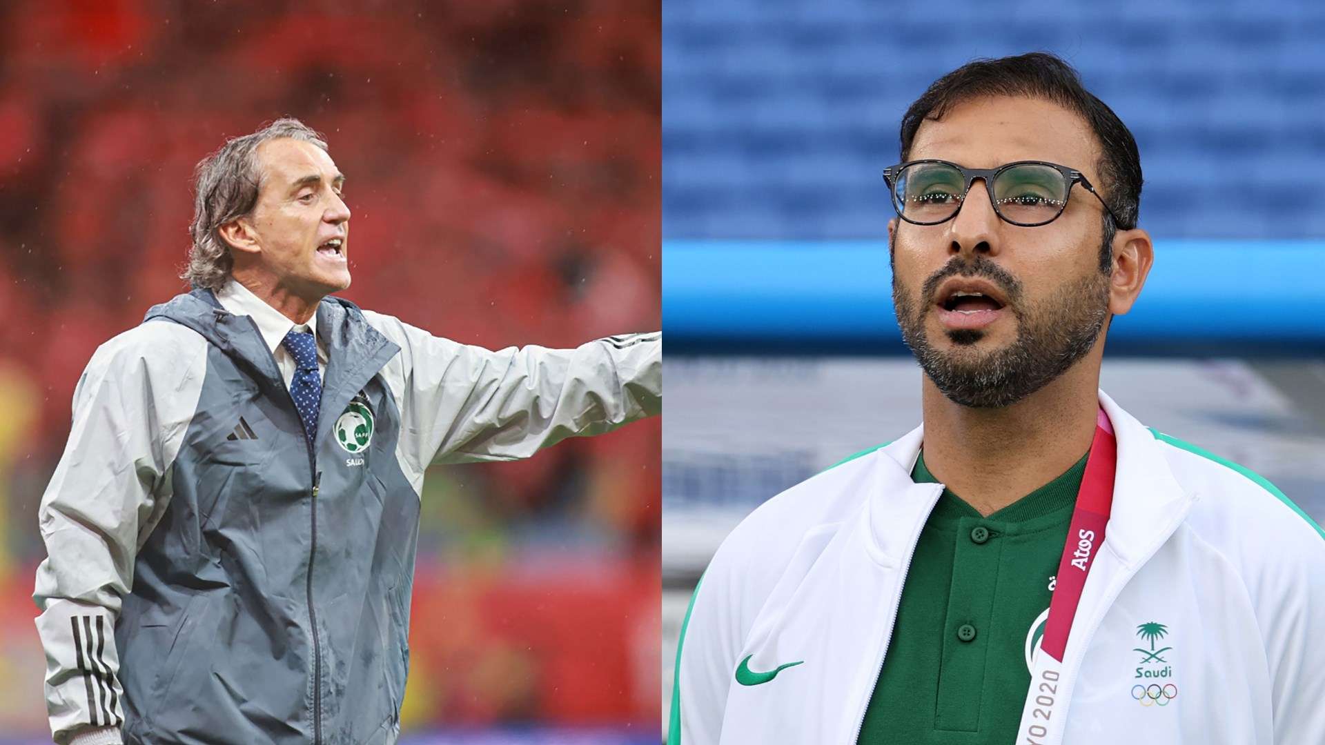 Roberto Mancini Saad Al-Shehri