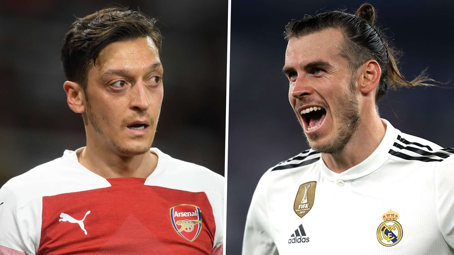 Mesut Ozil Gareth Bale Arsenal Real Madrid