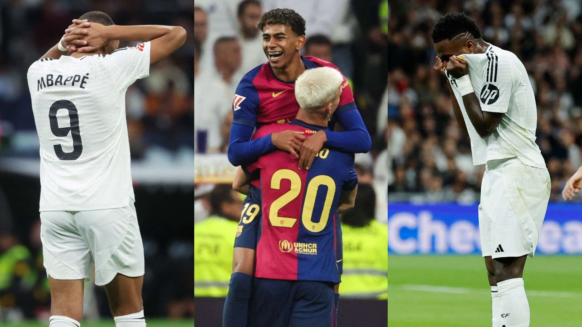 Kylian Mbappe Lamin Yamal Vinicius - Real Madrid Barcelona 2024-2025