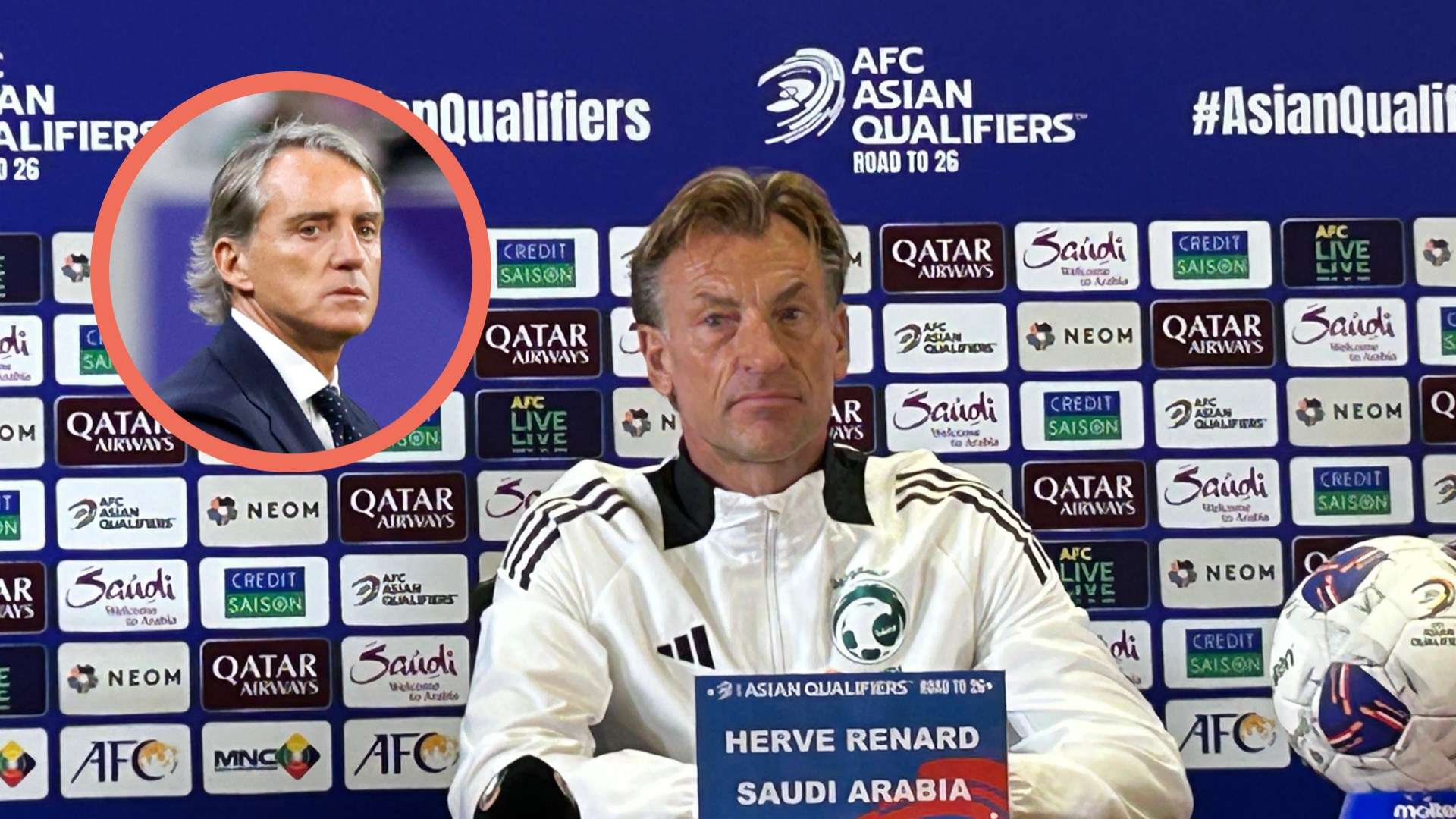 Herve Renard Roberto Mancini