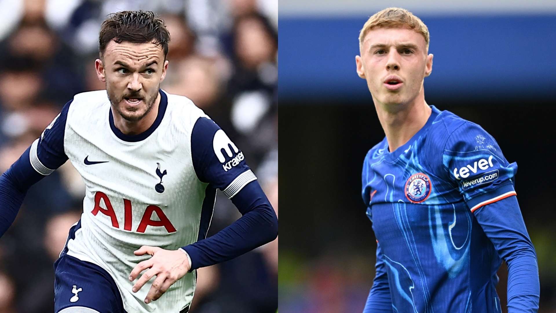 James Maddison Tottenham Cole Palmer Chelsea