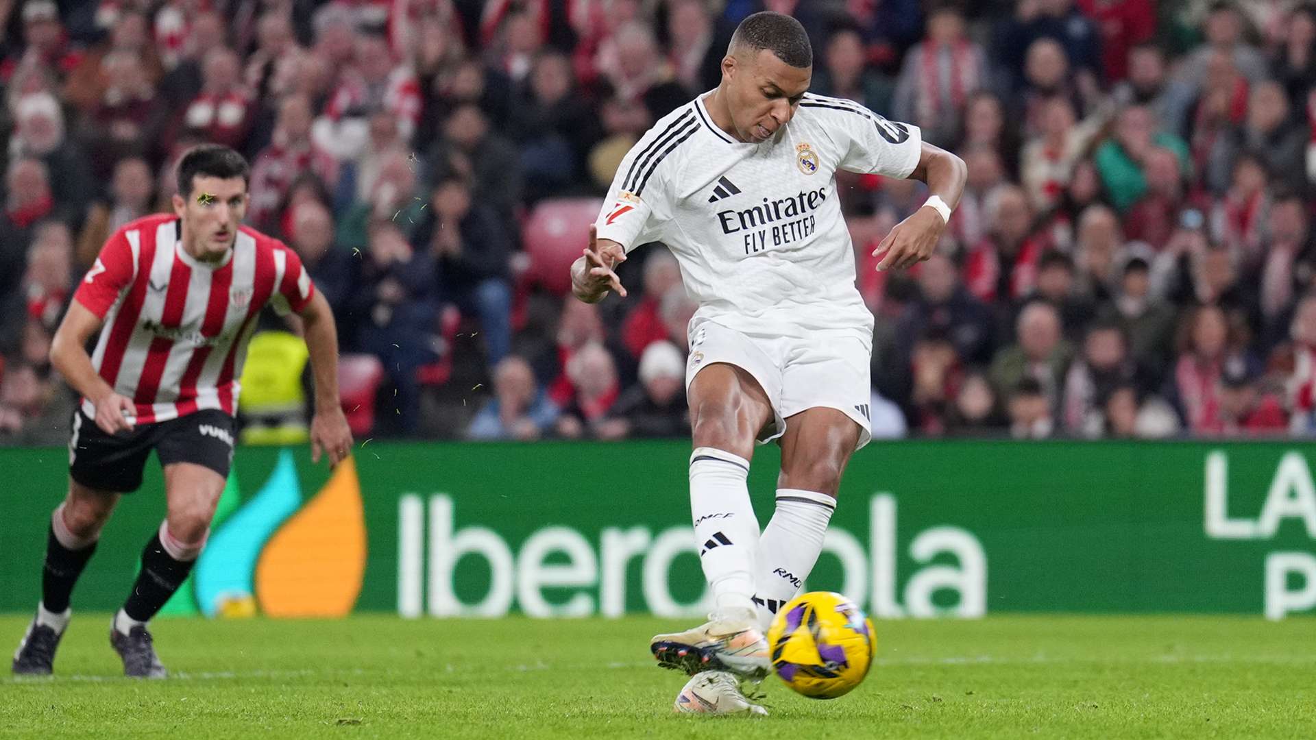 Kylian Mbappe penalty Real Madrid Athletic Club 2024-25