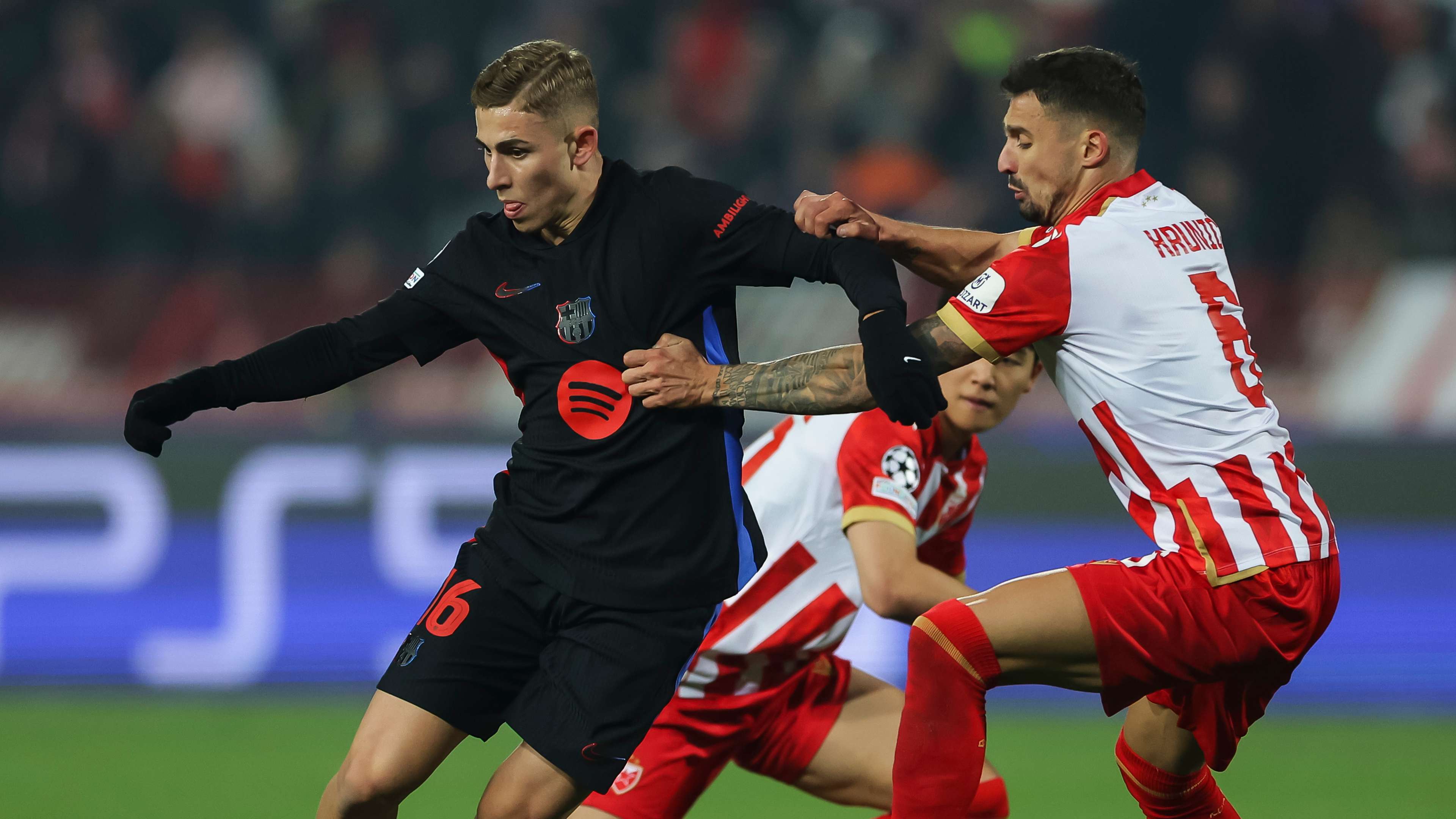 FK Crvena Zvezda v FC Barcelona - UEFA Champions League 2024/25 League Phase MD4