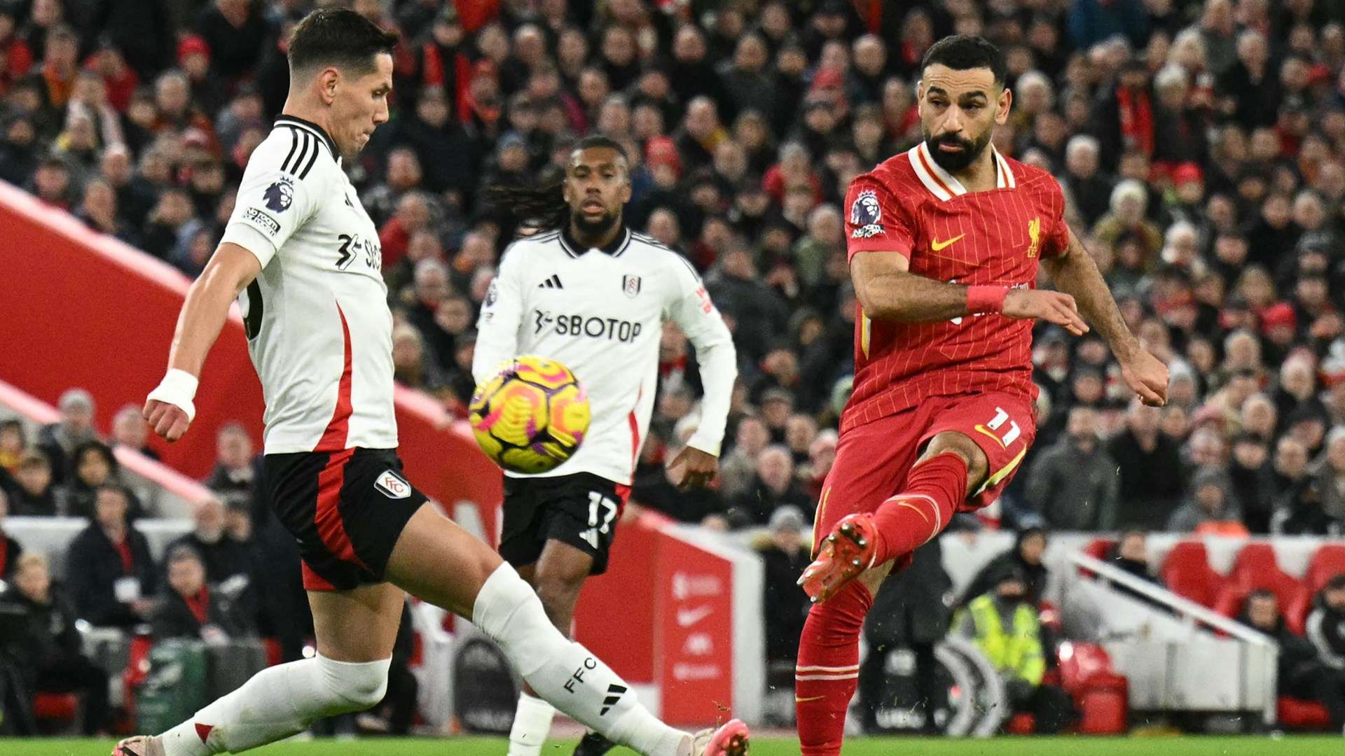 Mohamed Salah Liverpool Fulham 2024-2025