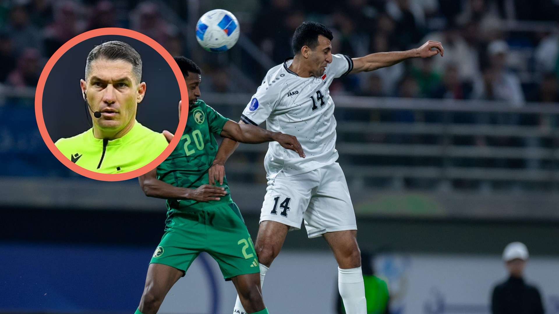 Referee Istvan Kovacs Saudi KSA Iraq Gulf Cup 2024