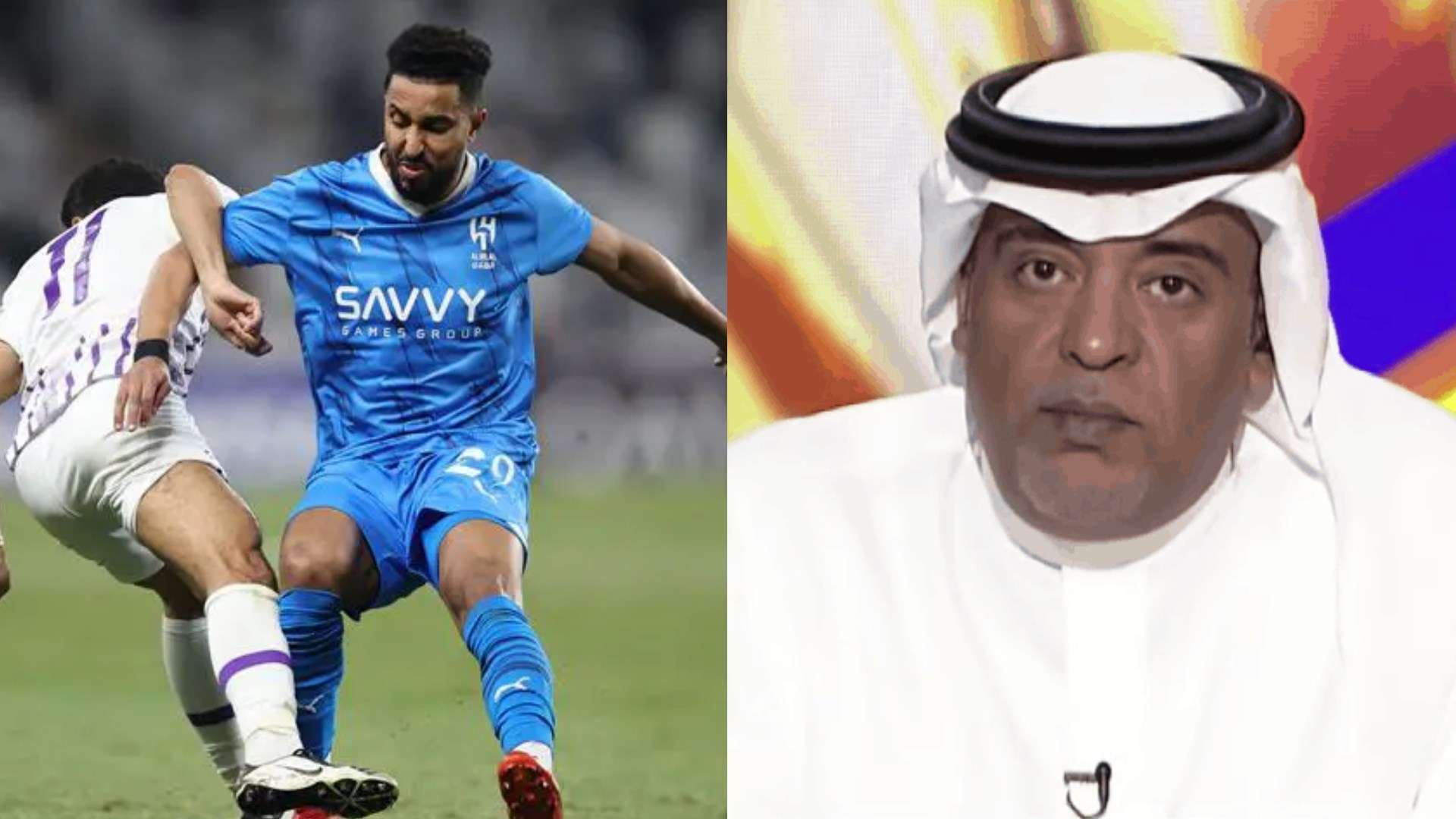 موقف علي لاجامي من المشاركة مع النصر أمام الخليج 